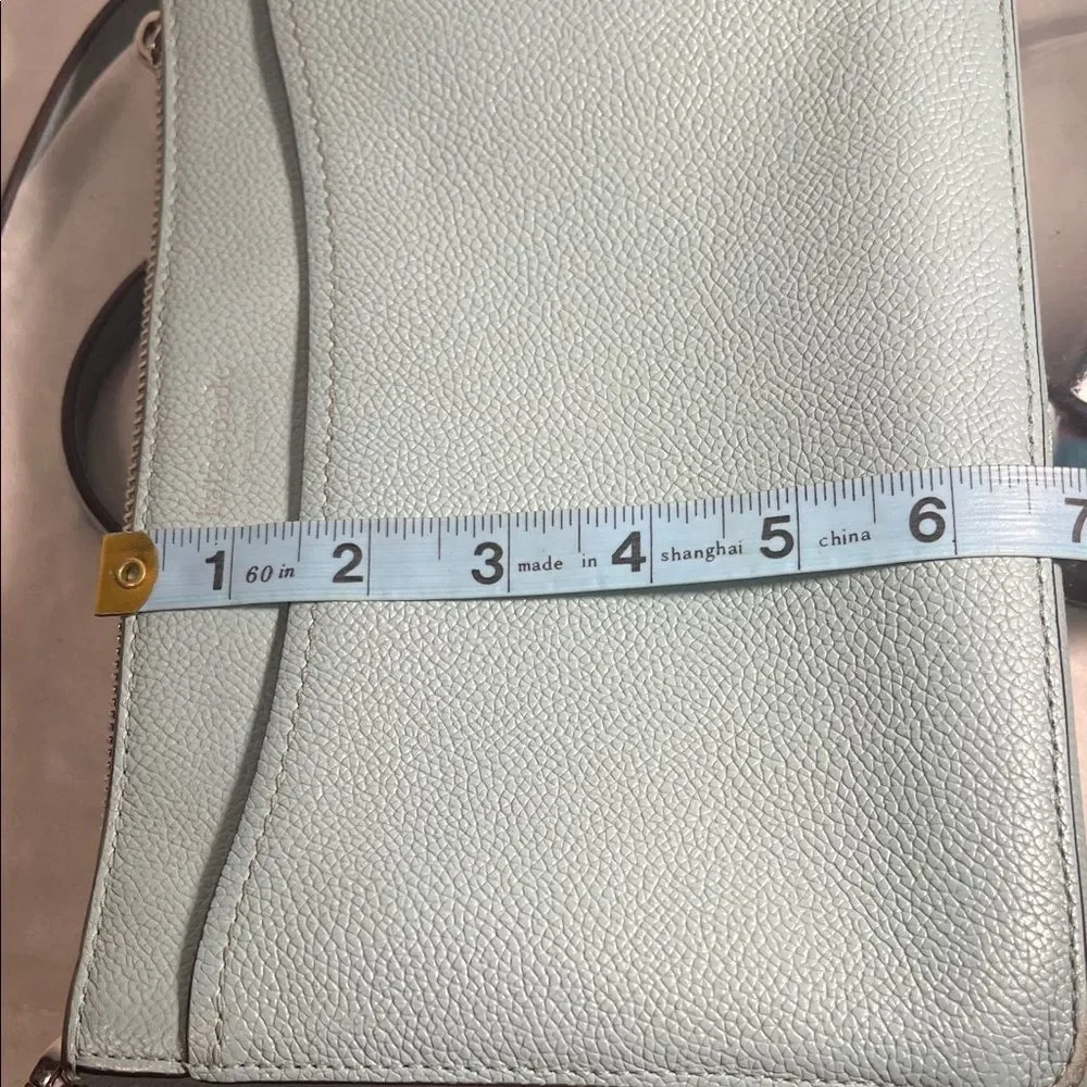 Kate Spade Leather Margaux Med Convertible Crossbody  - Hazy Blue